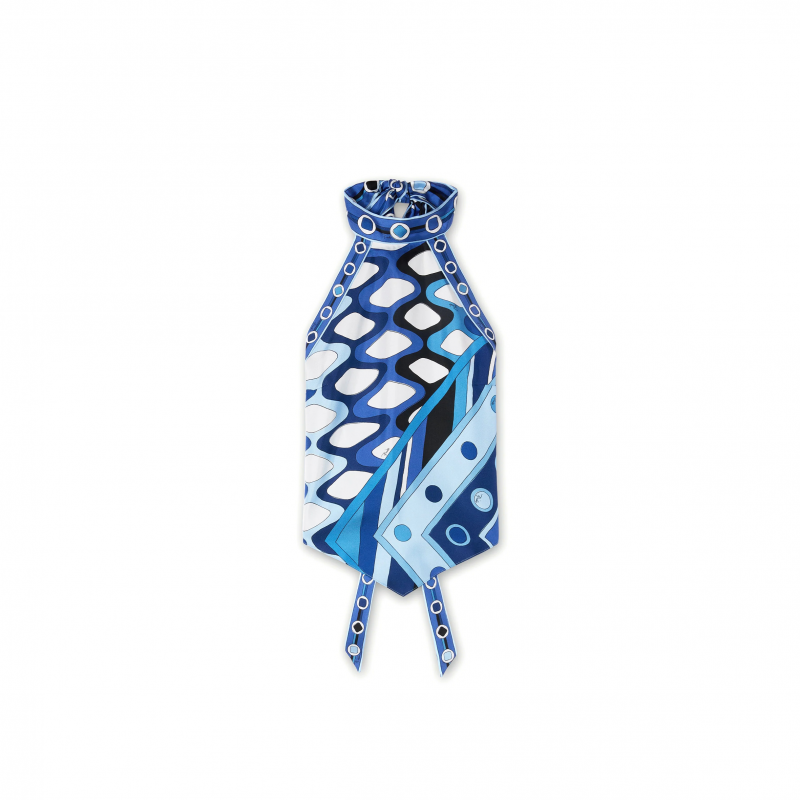 PUCCI VIVARA PRINT SLEEVELESS TOP 5URM035U730P10 PUCCI VIVARA PRINT SLEEVELESS TOP 5URM035U730P10