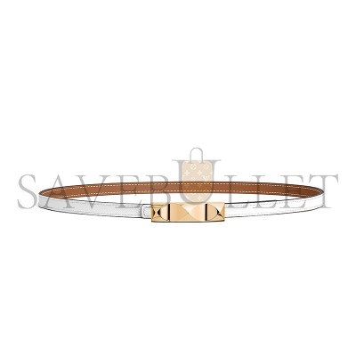 HERMES BELT INFINI BELT BUCKLE & REVERSIBLE LEATHER STRAP 13MM H011742UC10 HERMES BELT INFINI BELT BUCKLE & REVERSIBLE LEATHER STRAP 13MM H011742UC10