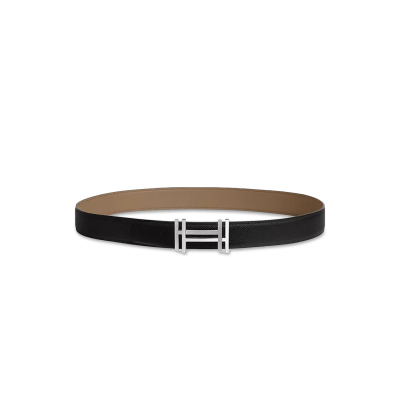 HERMES BELT H AU CARRE BELT BUCKLE & REVERSIBLE LEATHER STRAP 32MM H066050CK05