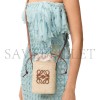LOEWE SQUARE POCKET IN IRACA PALM AND CALFSKIN C630G35X05 (22.5*15*6cm)