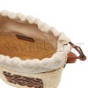 LOEWE SQUARE POCKET IN IRACA PALM AND CALFSKIN C630G35X05 (22.5*15*6cm)
