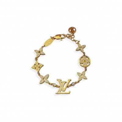 LOUIS VUITTON IDYLLE BLOSSOM MULTI-MOTIF BRACELET GOLD AND DIAMONDS LOUIS VUITTON IDYLLE BLOSSOM MULTI-MOTIF BRACELET GOLD AND DIAMONDS