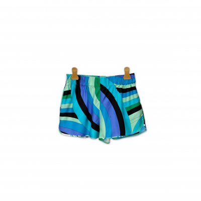 PUCCI IRIDE SILK SATIN SHORTS PUCCI IRIDE SILK SATIN SHORTS