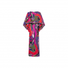 PUCCI ORCHIDEE PRINT LONG DRESS WITH SHAWL 5URI305U731017 PUCCI ORCHIDEE PRINT LONG DRESS WITH SHAWL 5URI305U731017