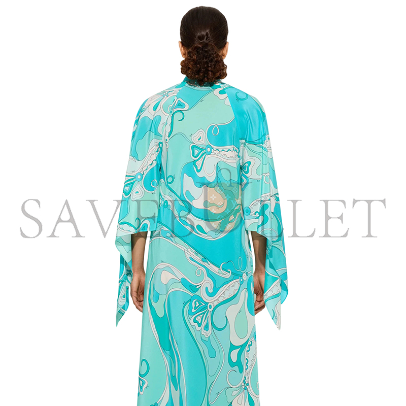 PUCCI ORCHIDEE PRINT LONG KAFTAN 5URL365U733019 PUCCI ORCHIDEE PRINT LONG KAFTAN 5URL365U733019