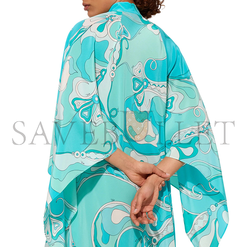 PUCCI ORCHIDEE PRINT LONG KAFTAN 5URL365U733019 PUCCI ORCHIDEE PRINT LONG KAFTAN 5URL365U733019