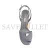 PRADA SUEDE PLATFORM SANDALS 1XP48B