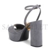 PRADA SUEDE PLATFORM SANDALS 1XP48B
