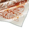 HERMÈS SCARF FLAMINGO PARTY TATTOO DOUBLE FACE SCARF 90 H902898SV03 (88.5*88.5cm) HERMÈS SCARF FLAMINGO PARTY TATTOO DOUBLE FACE SCARF 90 H902898SV03 (88.5*88.5cm)