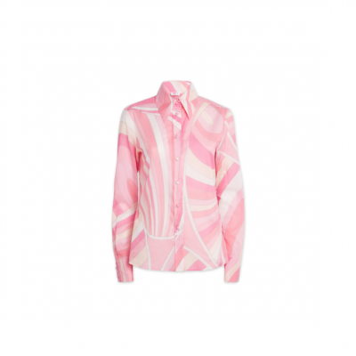 PUCCI COTTON PRINTED BLOUSE 5HRJ265H754040