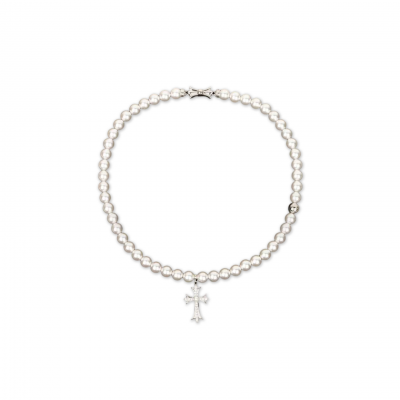 CHROME HEARTS PEARL NECKLACE