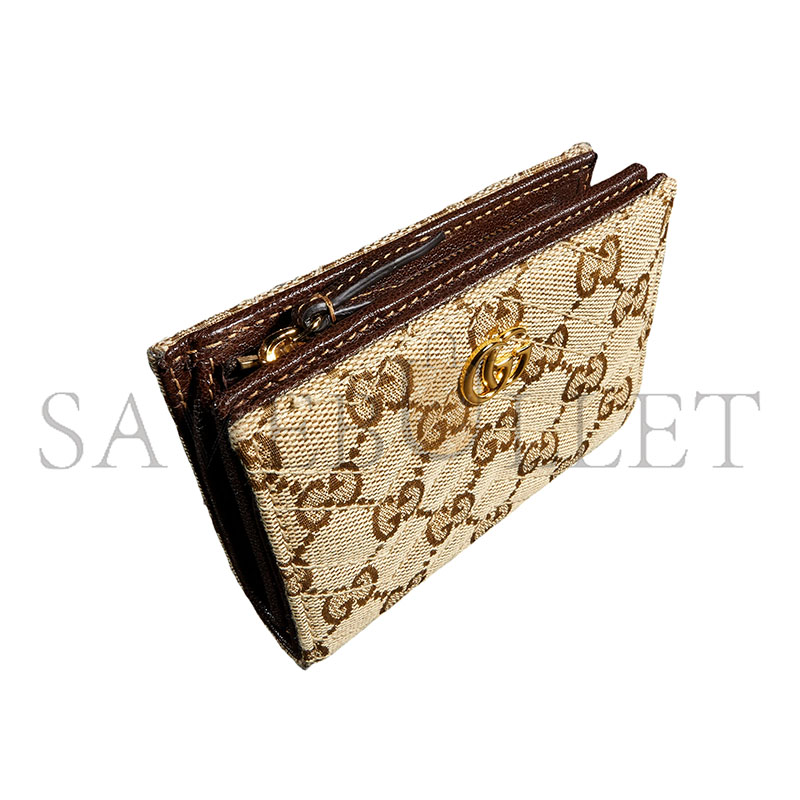 GUCCI GG MARMONT ZIPPER KEY POUCH 773427 (11.5*8*3cm)
