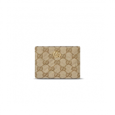 GUCCI GG MARMONT ZIPPER KEY POUCH 773427 (11.5*8*3cm)