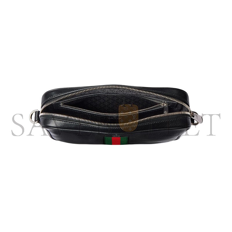 GUCCI WEB TRADEMARK SMALL CROSSBODY BAG 866982 (24*15*4cm) GUCCI WEB TRADEMARK SMALL CROSSBODY BAG 866982 (24*15*4cm)