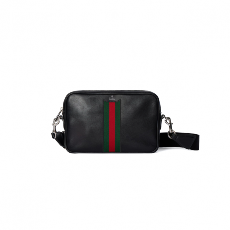 GUCCI WEB TRADEMARK SMALL CROSSBODY BAG 866982 (24*15*4cm) GUCCI WEB TRADEMARK SMALL CROSSBODY BAG 866982 (24*15*4cm)