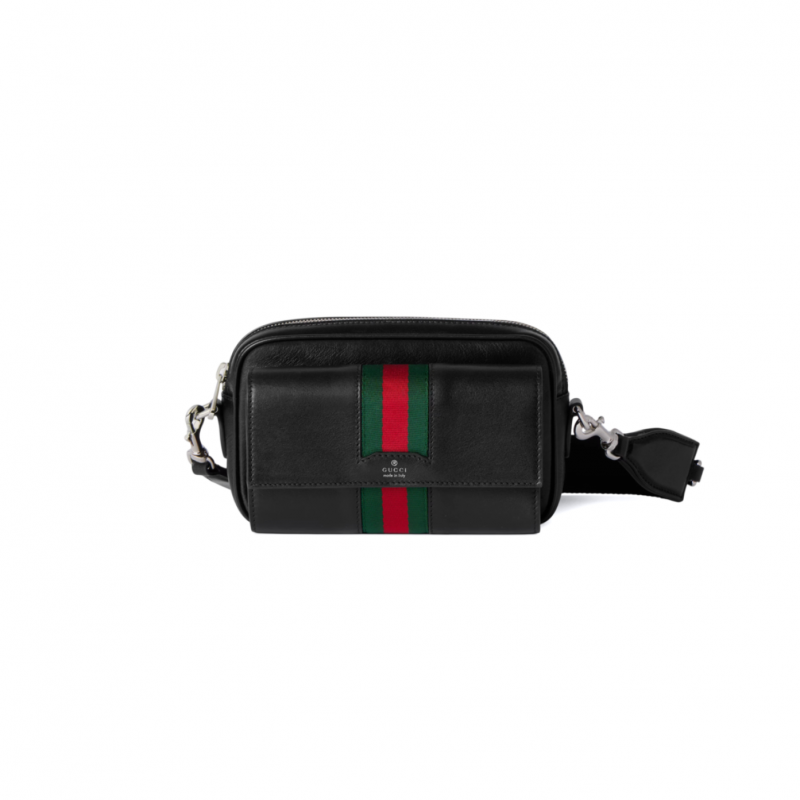 GUCCI WEB TRADEMARK MINI BAG 867268 (20*12*9cm) GUCCI WEB TRADEMARK MINI BAG 867268 (20*12*9cm)