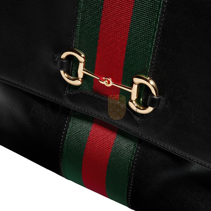 GUCCI PAPARAZZO LARGE TOP HANDLE BAG ‎875019 (37*29*13cm)