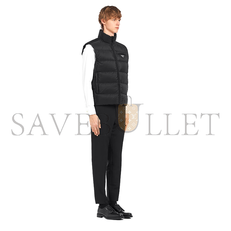 PRADA QUILTED RE-NYLON VEST SGB033