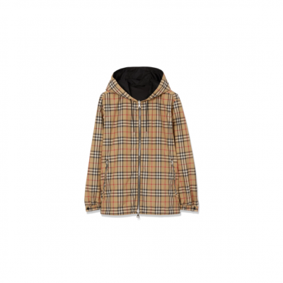 BURBERRY REVERSIBLE PLAID COAT 80270971