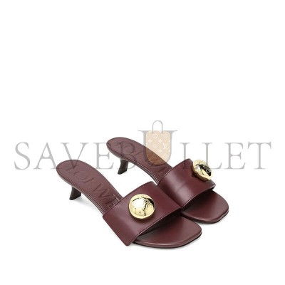 LOEWE PEBBLE SLIDE IN SOFT CALFSKIN L815465XAZ LOEWE PEBBLE SLIDE IN SOFT CALFSKIN L815465XAZ