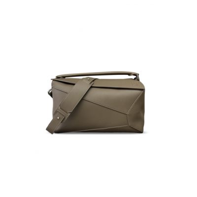 LOEWE LARGE PUZZLE EDGE BAG IN GRAINED CALFSKIN (37*23*19cm) LOEWE LARGE PUZZLE EDGE BAG IN GRAINED CALFSKIN (37*23*19cm)