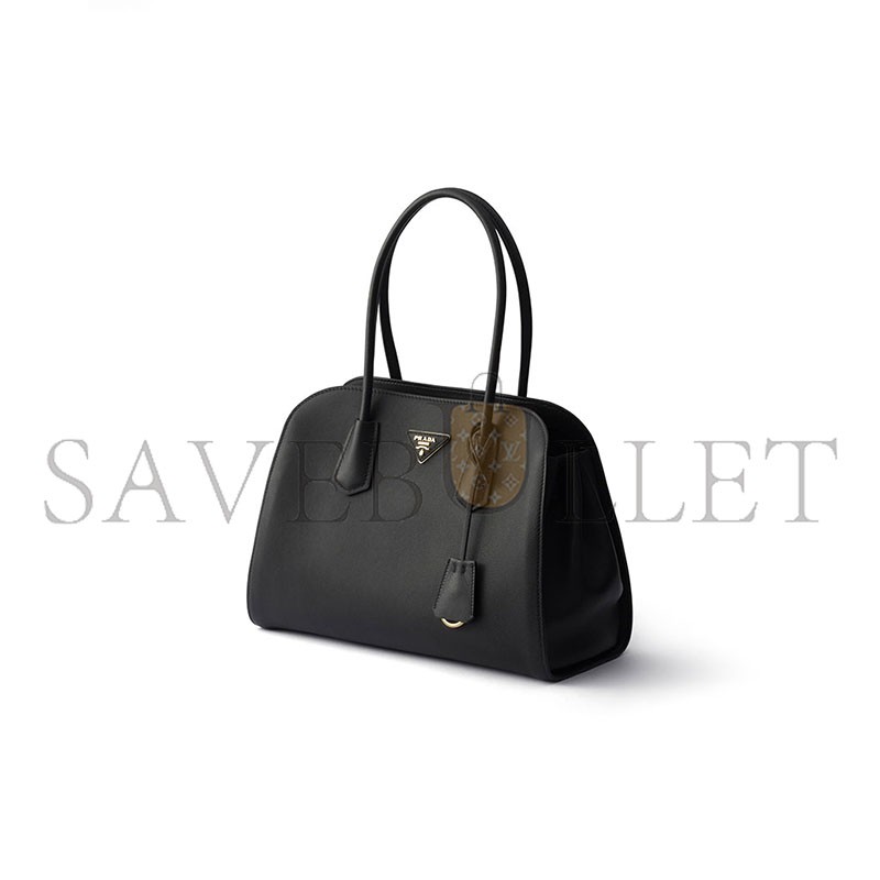 PRADA MEDIUM LEATHER TOTE BAG 1BG606 (34*23*14cm)