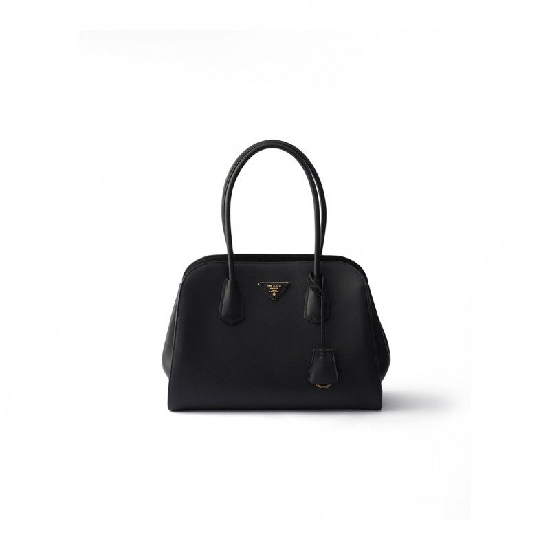 PRADA MEDIUM LEATHER TOTE BAG 1BG606 (34*23*14cm)