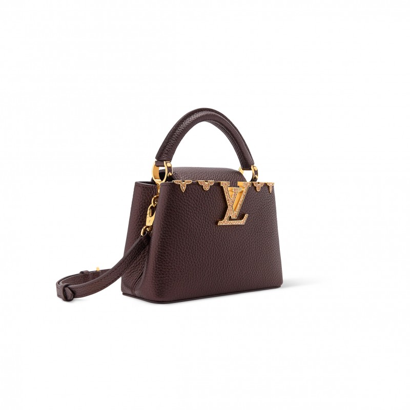 LOUIS VUITTON CAPUCINES MINI M27164 (21*13.6*8cm) LOUIS VUITTON CAPUCINES MINI M27164 (21*13.6*8cm)