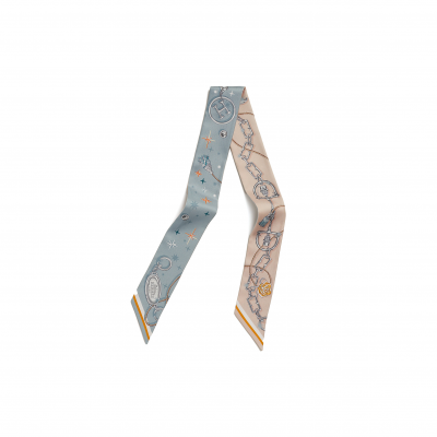 HERMES SCARF TWILLY C'EST LA FÊTE H062743S14 (86.5*5 cm)