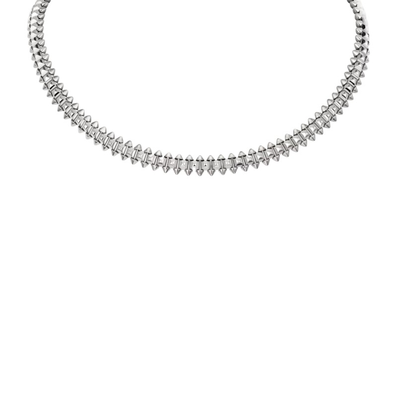 CARTIER CLASH DE NECKLACE MEDIUM SIZE 18K WHITE GOLD N7424408