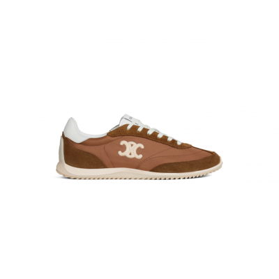 CELINE RACER SNEAKER IN NYLON, SUEDE CALFSKIN AND CALFSKIN 364365257C.03AA