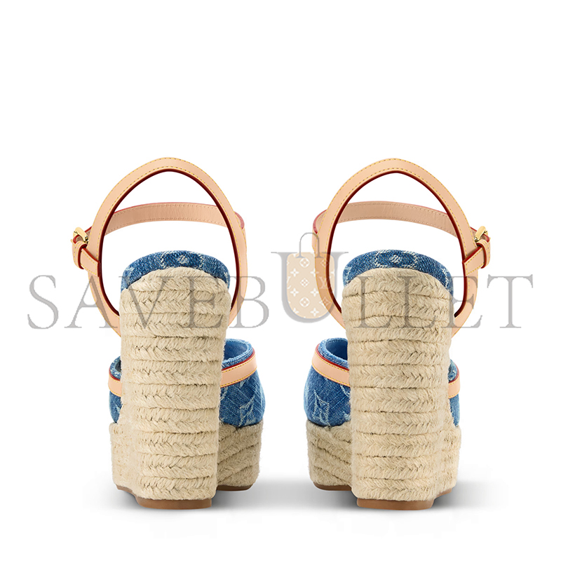 LOUIS VUITTON HELIOS WEDGE SANDAL 1AJL43