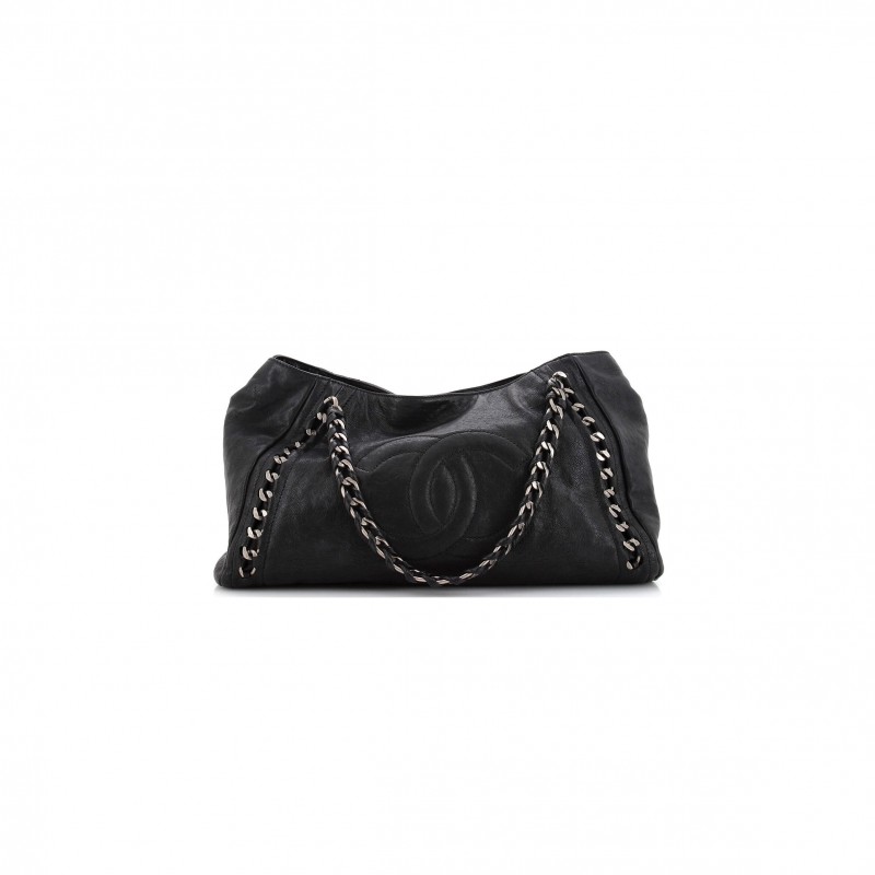 CHANEL MODERN CHAIN TOTE CALFSKIN EAST WEST (44*25*18cm)
