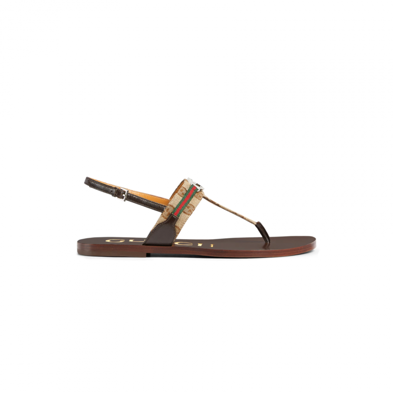 GUCCI WOMEN'S INTERLOCKING G WEB SANDAL 782421 GUCCI WOMEN'S INTERLOCKING G WEB SANDAL 782421