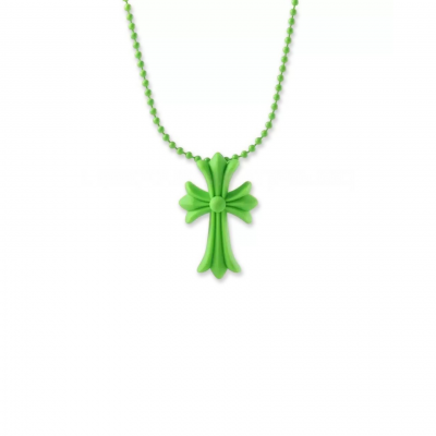 CHROME HEARTS SILICONE CROSS NECKLACE