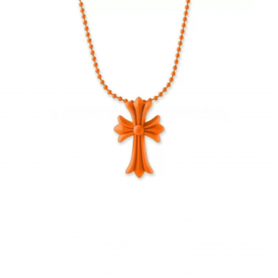 CHROME HEARTS SILICONE CROSS NECKLACE