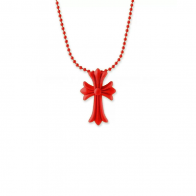 CHROME HEARTS SILICONE CROSS NECKLACE