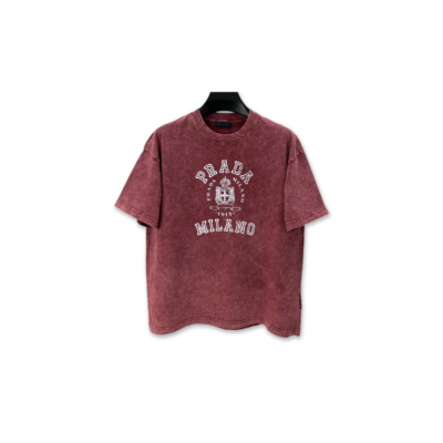 PRADA PRINTED JERSEY T-SHIRT PRADA PRINTED JERSEY T-SHIRT