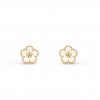 VAN CLEEF ARPELS BLOSSOM 18K YELLOW GOLD MOTHER-OF-PEARL VCARPMLB00