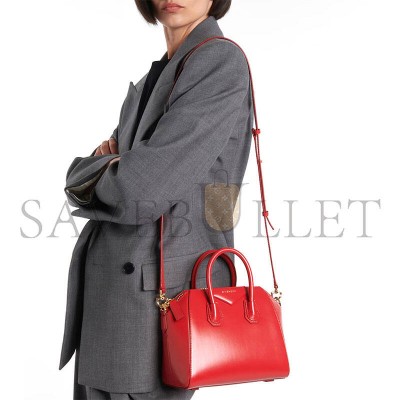 GIVENCHY ANTIGONA MINI LEATHER TOTE BAG (26*19*12.5cm) GIVENCHY ANTIGONA MINI LEATHER TOTE BAG (26*19*12.5cm)