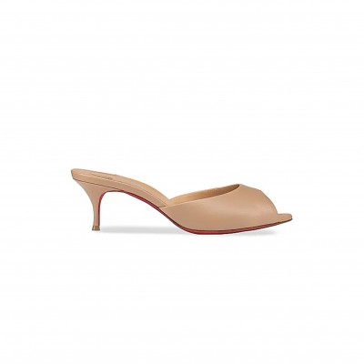 CHRISTIAN LOUBOUTIN ME DOLLY 55MM LEATHER MULES 