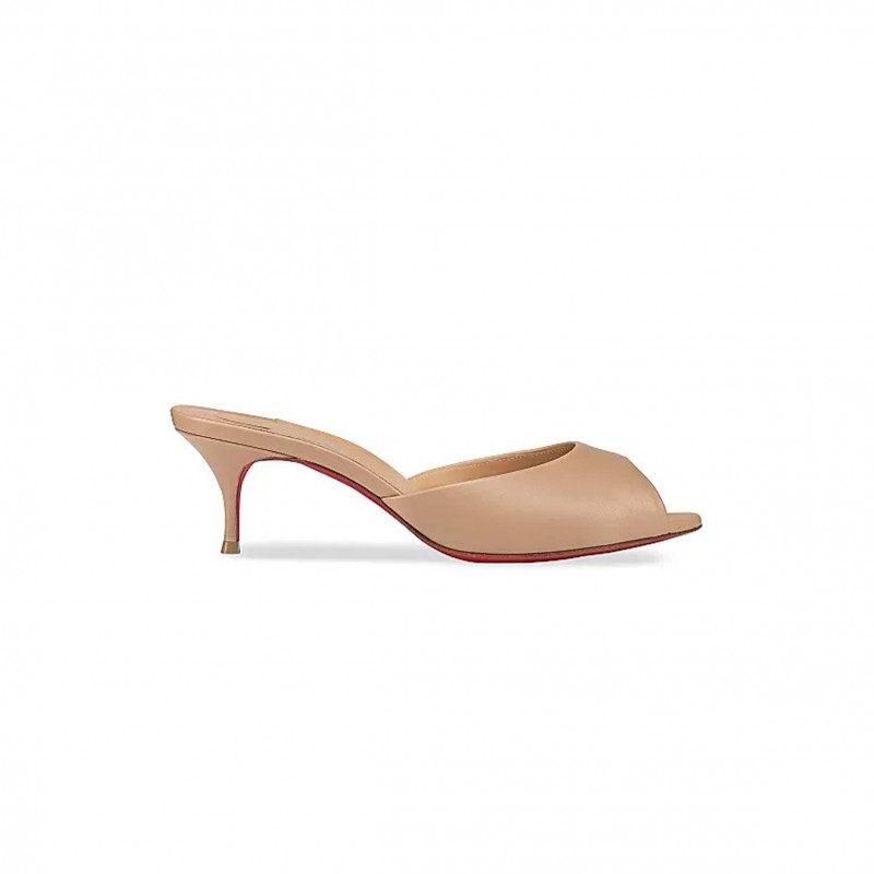 CHRISTIAN LOUBOUTIN ME DOLLY 55MM LEATHER MULES 