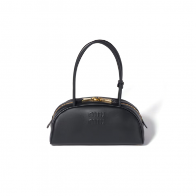 MIU MIU BEAU LEATHER BAG 5BB193 (30*13.5*13cm)