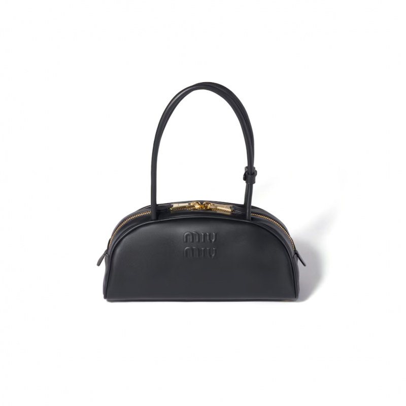 MIU MIU BEAU LEATHER BAG 5BB193 (30*13.5*13cm)