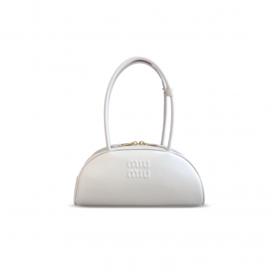 MIU MIU BEAU LEATHER BAG 5BB193 (30*13.5*13cm)
