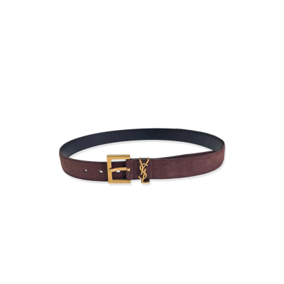 YSL BELT LETTER LOGO SUEDE YSL BELT LETTER LOGO SUEDE