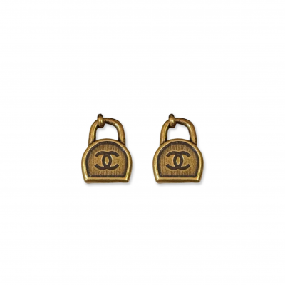 CHANEL PADLOCK EARRINGS CHANEL PADLOCK EARRINGS
