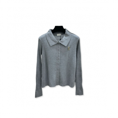 YSL STRIPED POLO SHIRT LONG SLEEVE YSL STRIPED POLO SHIRT LONG SLEEVE