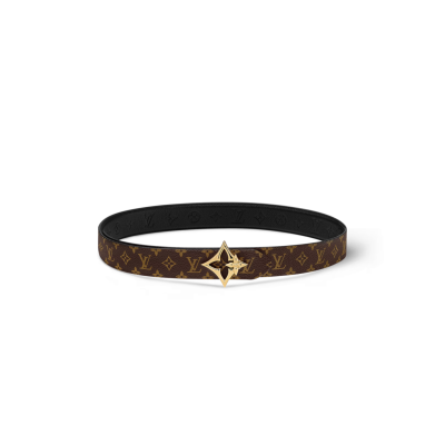 LOUIS VUITTON BELT LV FLOWERGRAM 30MM REVERSIBLE M8373W