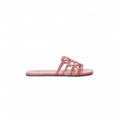 LOEWE PETAL ANAGRAM SLIDE IN SOFT CALFSKIN LLSP465X08 LOEWE PETAL ANAGRAM SLIDE IN SOFT CALFSKIN LLSP465X08